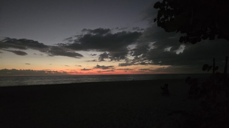 Beach sunset